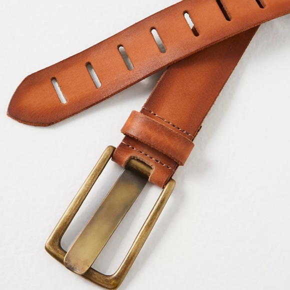 NWTS FP WE THE FREE LEATHER BELT (S/M) - Picture 2 of 3